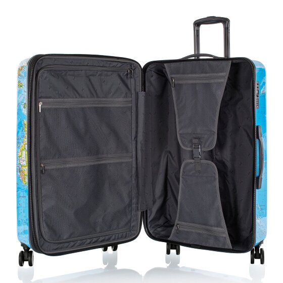 Heys Fashion 4 roulettes Trolley L 76 cm avec soufflet d'extension