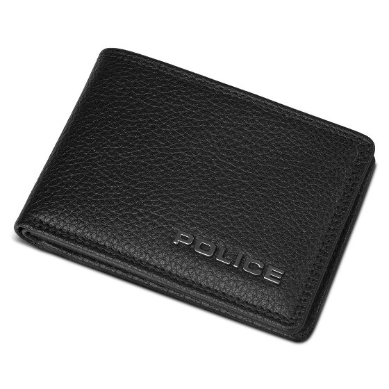 Police Porte-monnaie Protection RFID Cuir 10.5 cm