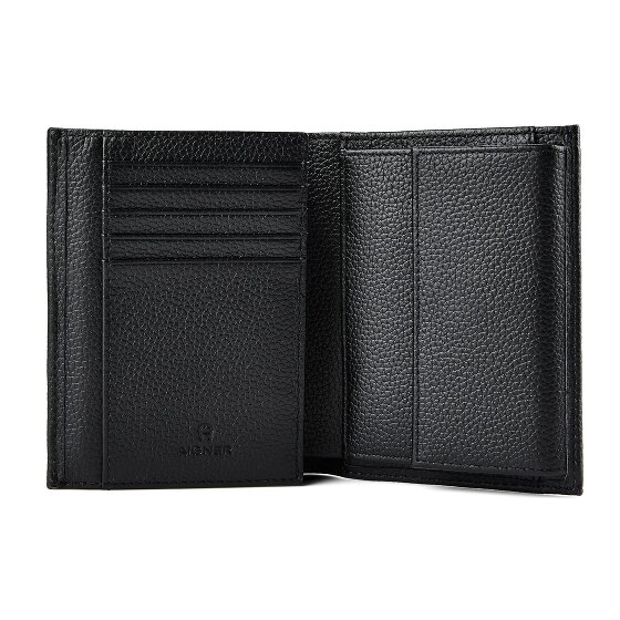 AIGNER Mica Porte-monnaie Protection RFID Cuir véritable 9.5 cm