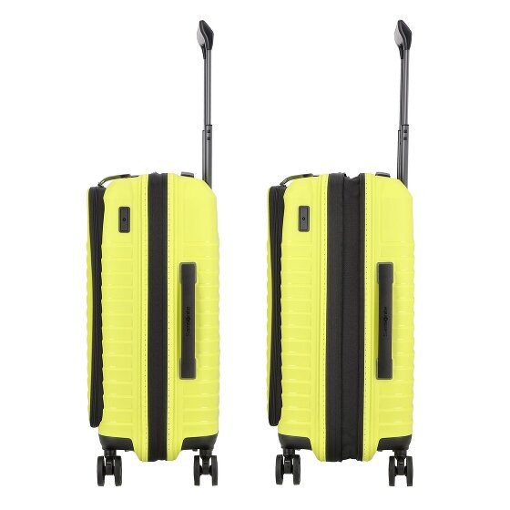 Samsonite Intuo 4 roulettes Trolley de cabine 55 cm Compartiment pour ordinateur portable avec soufflet d'extension