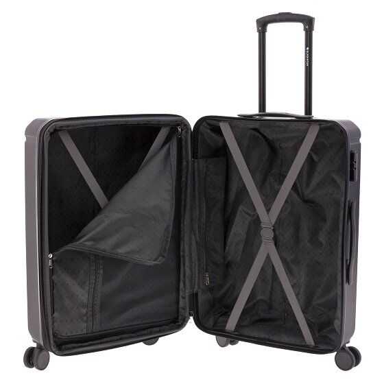 Gladiator 2900 4 roulettes Trolley M 67 cm avec soufflet d'extension