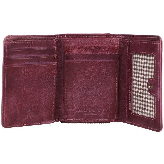 Jack Kinsky Nassau Porte-monnaie RFID cuir 11 cm