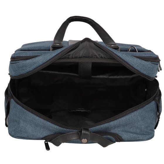 Dermata 2 roulettes Trolley d'affaires 44 cm Compartiment pour ordinateur portable