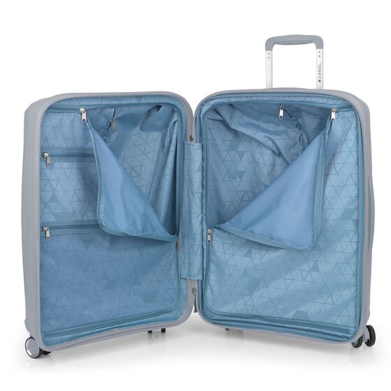 Gabol Queens 4 roulettes Trolley M 64.5 cm avec soufflet d'extension