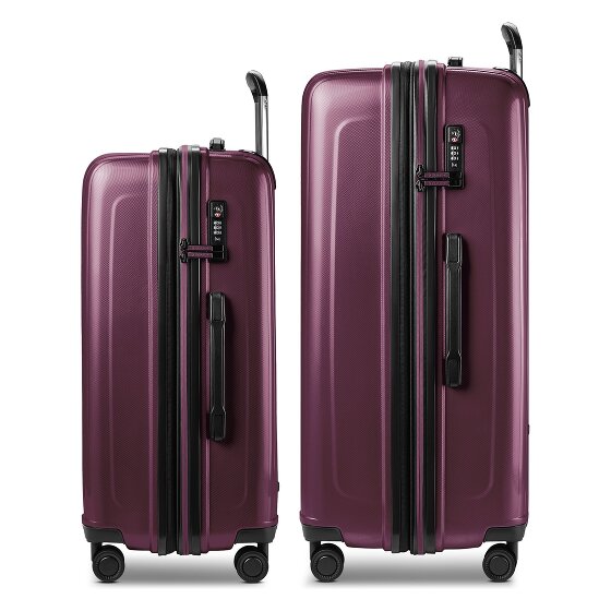 Redolz Essentials 14 4 roues Set de valises 2 pièces avec soufflet d'extension