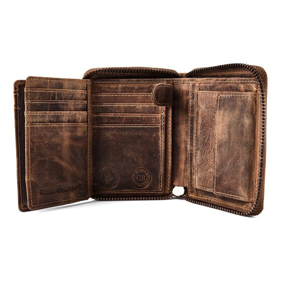 Greenburry Huntsman Porte-monnaie Protection RFID Cuir 10 cm