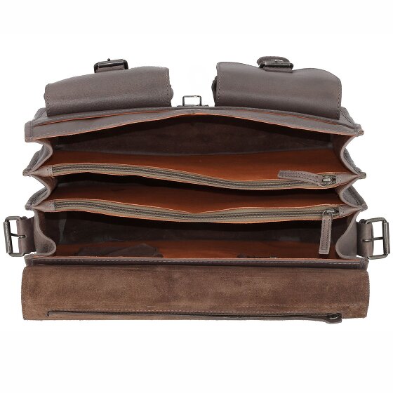 Greenland Nature Nature Attaché-case Cuir véritable 40 cm