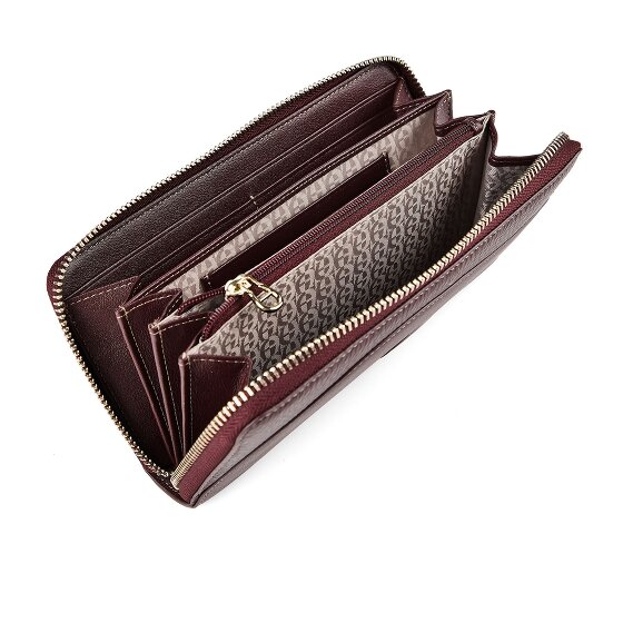 AIGNER Deborah Porte-monnaie Protection RFID Cuir véritable 19 cm