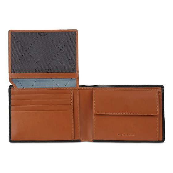 bugatti Roccia Porte-monnaie Protection RFID Cuir 12.5 cm