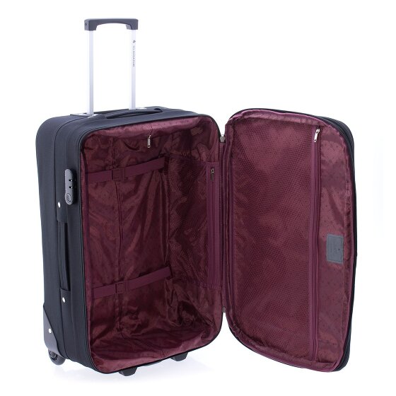 Gladiator 2100 2 roulettes Trolley 61 cm avec soufflet d'extension