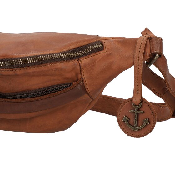 Harbour 2nd Alaric Sac banane Cuir véritable 32 cm