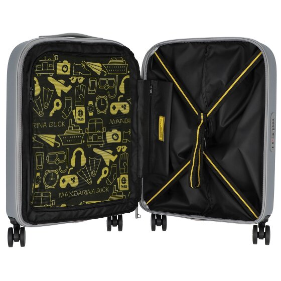 Mandarina Duck Logoduck + 4 roues Valise cabine S 55 cm