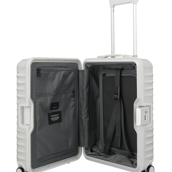Titan Valise cabine Eternity à 4 roues, Aluminium, 55 cm