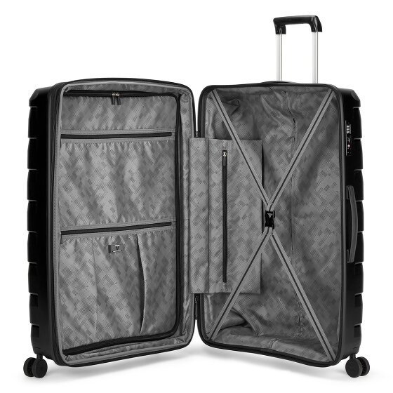 Roncato Skyline 2.0 4 roues Valise cabine 79 cm avec soufflet d'extension