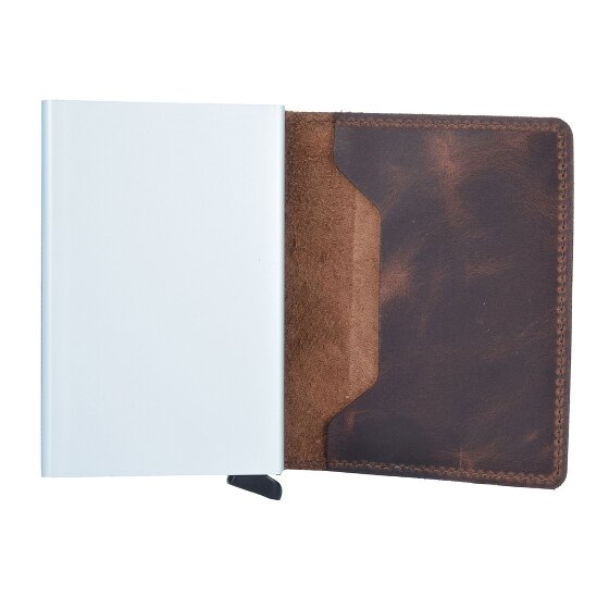 Secrid Slimwallet Vintage Porte-cartes de crédit Porte-monnaie RFID en cuir 6,5 cm