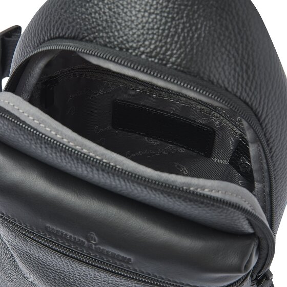 Castelijn & Beerens Sac à bandoulière Protection RFID Cuir véritable 17 cm