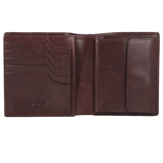 Esquire Toscana Porte-monnaie Protection RFID Cuir 12 cm