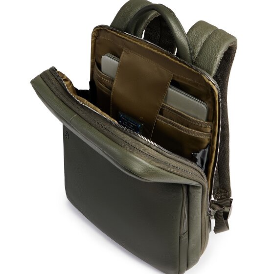 Piquadro Modus Daypack Cuir 37 cm Compartiment pour ordinateur portable