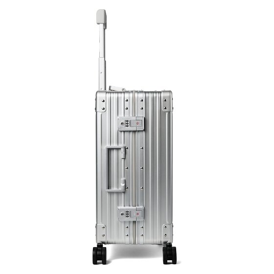 Aleon Valise cabine Traveler Domestic à 4 roues en Aluminium, 55 cm