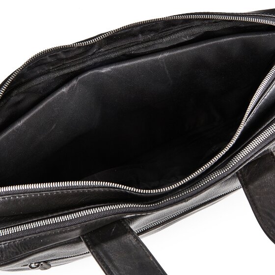 Plevier Jimmy Attaché-case Cuir véritable 31 cm Compartiment ordinateur