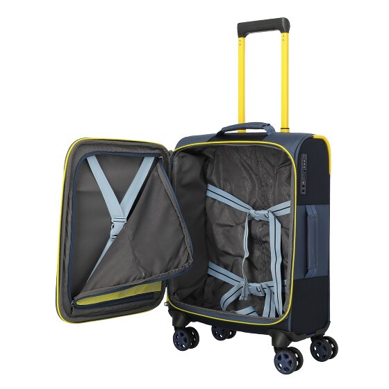 Travelite Color Craze 4 roulettes Trolley de cabine S 55 cm