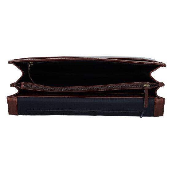 Leonhard Heyden Cambridge Porte-documents en cuir 40 cm Compartiment pour ordinateur portable