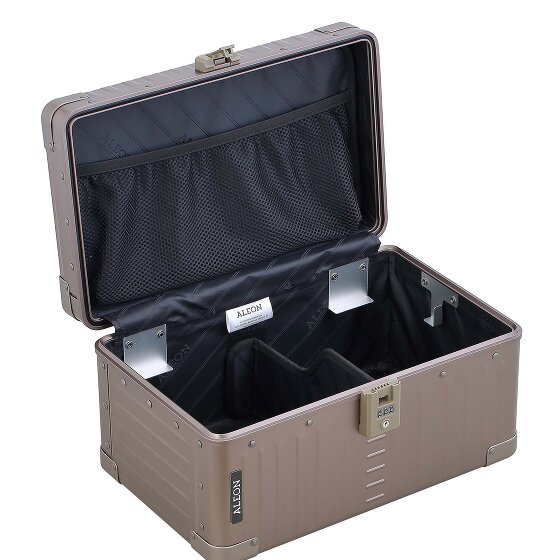Aleon Trousse de beauté classique en Aluminium, 39 cm