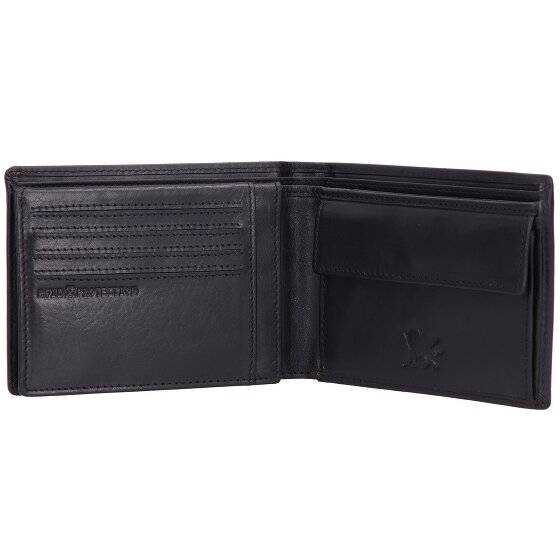 mano Don Marco Porte-monnaie RFID cuir 12 cm