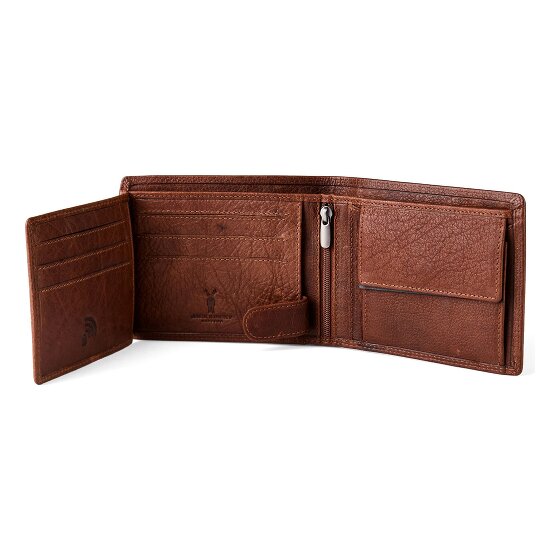 Jack Kinsky Porto 101 Porte-monnaie Protection RFID Cuir 12.5 cm
