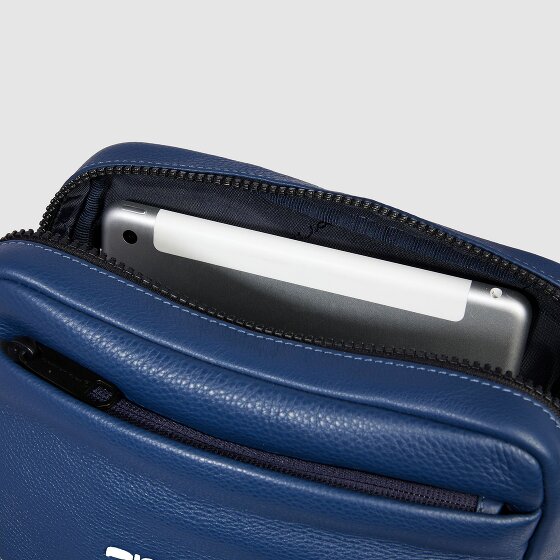 Piquadro Than Sac à bandoulière Protection RFID Cuir 22 cm