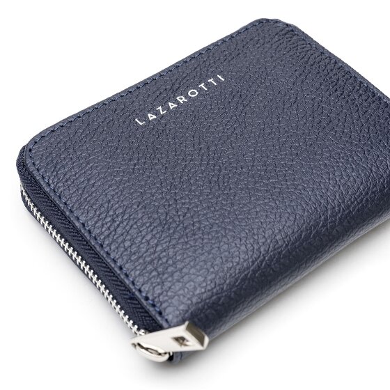 Lazarotti Milano Leather Porte-monnaie en cuir 13,5 cm