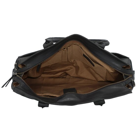 Burkely Vintage Doris Sac à bandoulière en cuir 39 cm Compartiment pour ordinateur portable