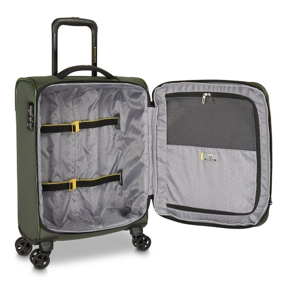 Roncato Metropolitan 4 roulettes Trolley de cabine 55 cm avec soufflet d'extension