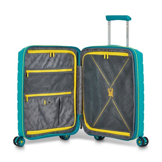 Roncato B-Flying Move 4 roulettes Trolley de cabine 55 cm avec soufflet d'extension