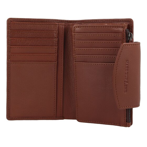Harbour 2nd Just Pure Elin Porte-monnaie Protection RFID Cuir véritable 14.5 cm