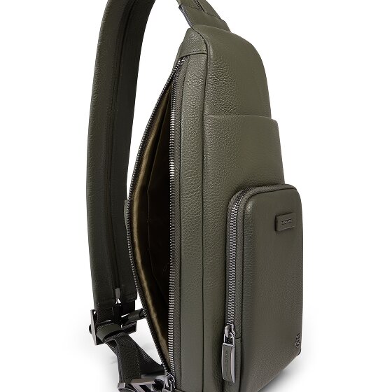 Piquadro Modus Sac à bandoulière Protection RFID Cuir 18 cm
