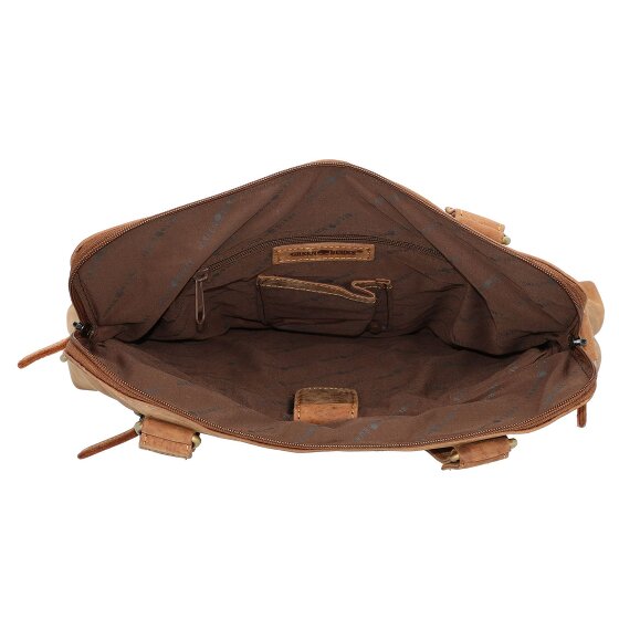 Greenburry Porte-documents Vintage en cuir 37 cm pour ordinateur portable