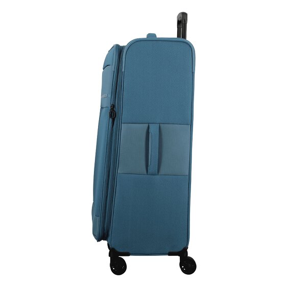 Jump Monthélys 4 roulettes Trolley 78 cm avec soufflet d'extension