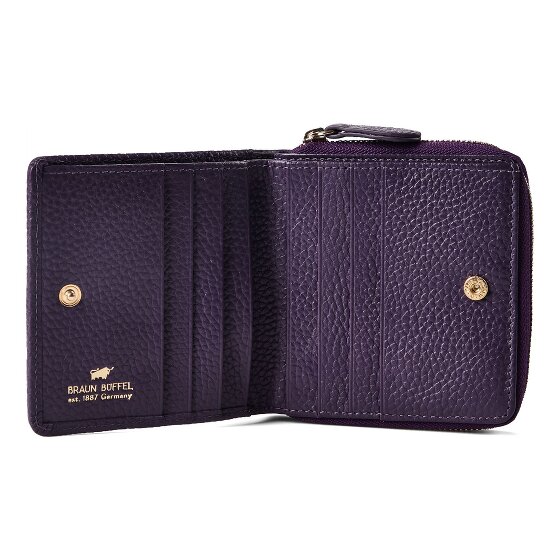 Braun Büffel Asti Porte-monnaie Protection RFID Cuir véritable 10 cm