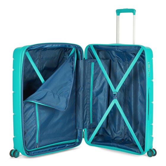MODO by Roncato Starlight 3.0 4 roulettes Trolley 75 cm avec soufflet d'extension