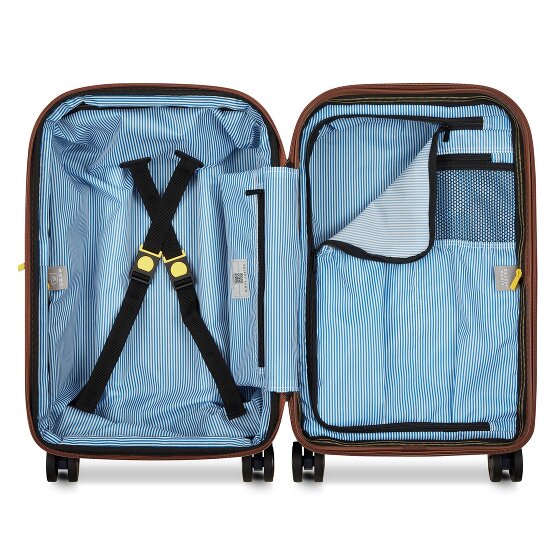 Delsey Paris Carrousel 2 4 roues Valise cabine 55 cm avec soufflet d'extension