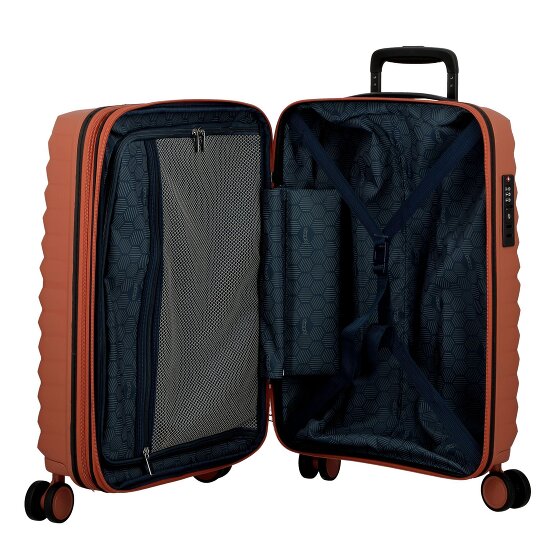 Jump Xwave 4 roulettes Trolley de cabine 55 cm avec soufflet d'extension