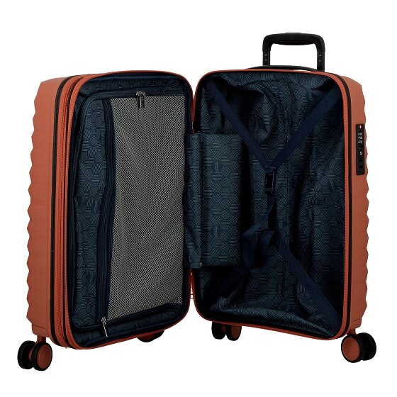 Jump Xwave 4 roulettes Trolley de cabine 55 cm avec soufflet d'extension