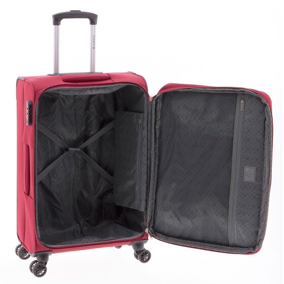 Gladiator 2000 4 roulettes Trolley 68 cm avec soufflet d'extension