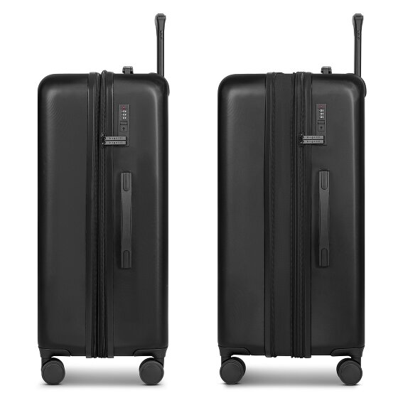 bugatti Valencia 2.0 4 roulettes Trolley L 75 cm avec soufflet d'extension