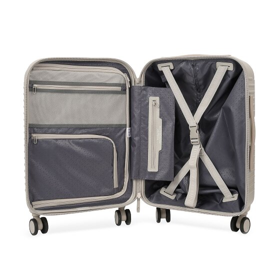 Hedgren Raku 4 roues Valise cabine 55 cm Compartiment ordinateur