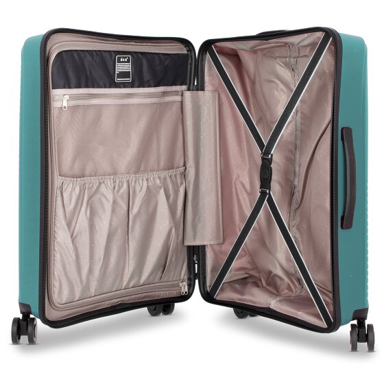 d&n Travel Line 4000 4 roues trolley 66 cm