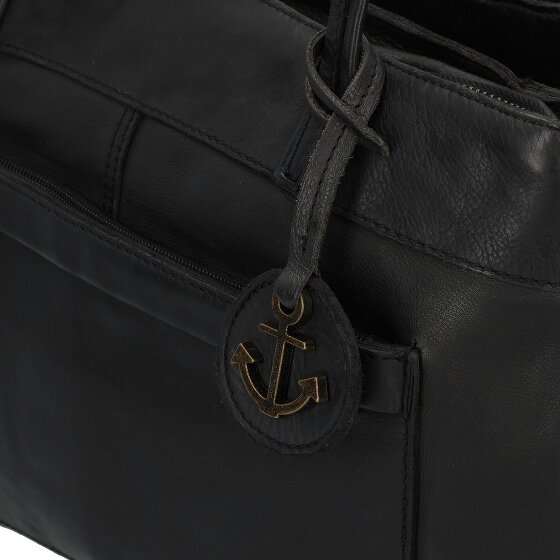 Harbour 2nd Urban Poets Zea Sac de shopper Cuir véritable 33 cm