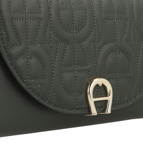 AIGNER Portefeuille d'embrayage Cuir véritable 19.5 cm