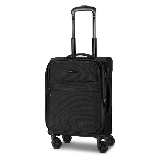 bugatti Valencia Soft 4 roues Valise cabine S 55 cm avec soufflet d'extension